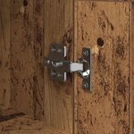 vidaXL Buffet Olden Bois Ancien 34 5 x 34 x 90 cm