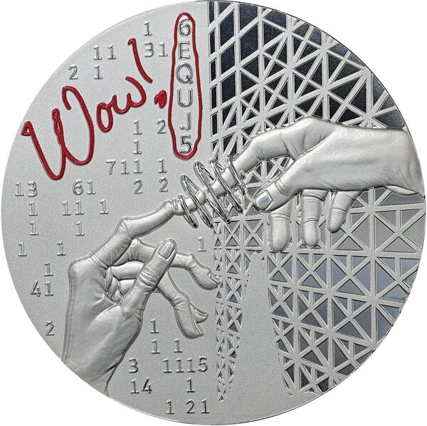 Monnaie WOW Signal 2 Oz Argent 2$ Niue 2026
