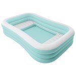 INTEX Flotteur de salon de piscine INTEX Bleu Clair et Blanc PVC