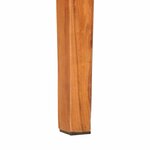 vidaXL Table console Marron 110 x 30 x 80 cm Bois d'acacia massif