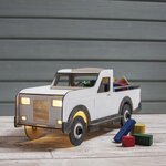 Kit maquette 3d en bois fsc grand camion 51 x 18 x 20 cm