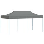 vidaXL Tente de réception pliable 3 x 6 m Anthracite