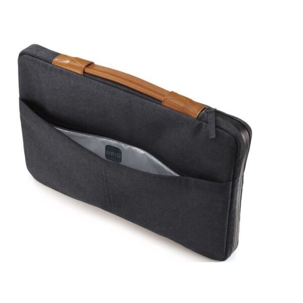 HP Sacoche Envy Urban 14 Gris, Résistante a l'eau, poignées en Cuir, compartiment ultra-souple, Poche contre les lecteurs RFID