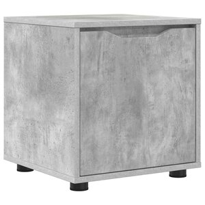 vidaXL Cabinet de salle de bain Gris béton 40 5 x 40 x 44 cm