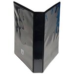 Classeur Pp Personnalisable Kreacover - 4 Anneaux En D 40mm - A4 Maxi - Noir - X 10 - Exacompta