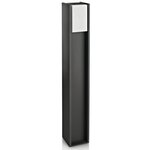 Philips - luminaire extérieur bridge h80 cm ip44 - anthracite