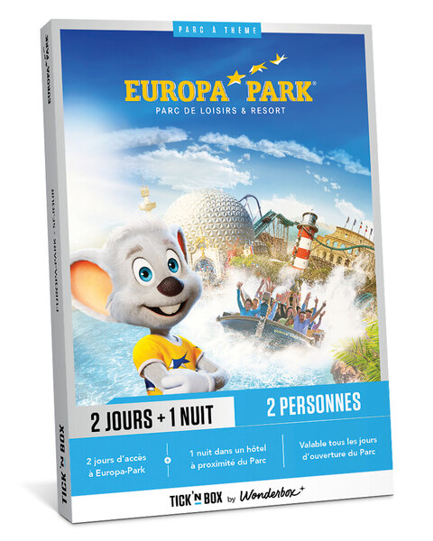 Coffret cadeau - ticketbox - europa-park - séjour