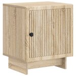 vidaXL Cabinet de chevet 2 Pièces Chêne Sonoma 43 x 34 5 x 50 cm