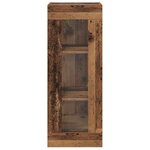 vidaXL Meuble mural Bois Ancien 34 5 x 34 x 90 cm