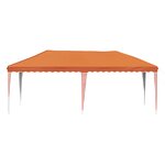 vidaXL Tente de fête pop-up 575 x 290 x 245 cm Orange