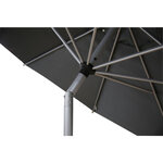 Parasol sorara lyon 3m gris -  - polyester3000 3000