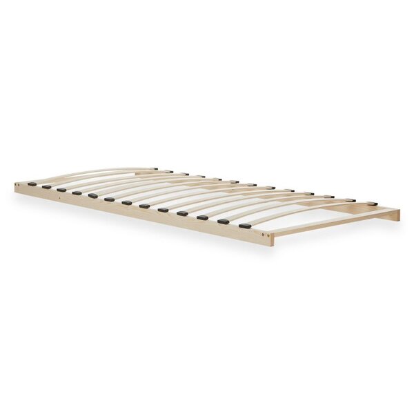 Sommier à lattes 90x200 en bois pin massif lit simple