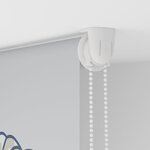 vidaXL Store enrouleur de douche 80x240 cm largeur du tissu 76 cm