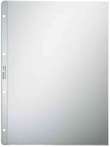 paquet de 100 pochettes perforées extra solide  format A4  PP  grenelé LEITZ