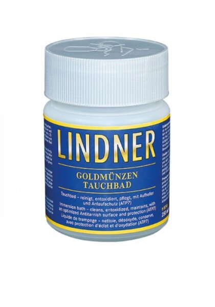 Liquide de trempage pour monnaies or lindner