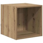 vidaXL Ensemble meuble TV 4 Pièces chêne artisanal 37 x 37 x 142.5 cm