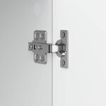 vidaXL Meuble TV Blanc Brillant 150 x 31 x 50 cm Bois d’ingénierie