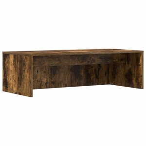 vidaXL Bureau mural Chêne fumé 100 x 45 x 30 cm Bois d'ingénierie