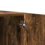 vidaXL Garde-robe Chêne fumé 90x52x200 cm Bois d'ingénierie