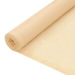 vidaXL Filet brise-vue PEHD 1 5 x 50 m Beige