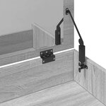 vidaXL Coiffeuse et tabouret sonoma gris 60x40x113 5 cm