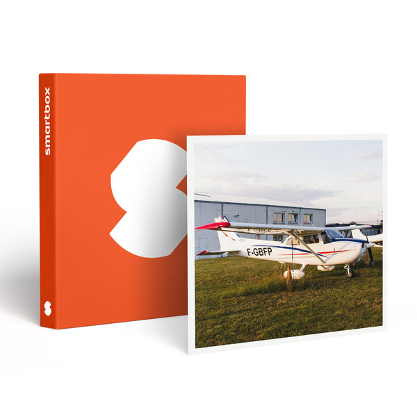 SMARTBOX - Coffret Cadeau Vol d’initiation de 20 min en duo avec prise de commandes près de Paris - Sport & Aventure