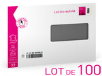 Prêt-à-Poster - Lettre Suivie - 50g  - Enveloppes à fenêtre en lot de 100