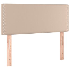 vidaXL Tête de lit Cappuccino 80x5x78/88 cm Similicuir