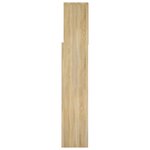 vidaXL Armoire de tête de lit chêne sonoma 160x19x103 5 cm
