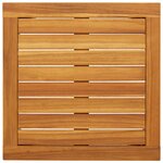 vidaXL Salon de jardin 5 Pièces beige résine tressée et bois d'acacia