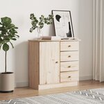 vidaXL Buffet ALTA 77x35x73 cm bois massif de pin