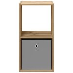 vidaXL Table de chevet avec tiroir Chêne artisanal 35 x 32 x 68 5 cm