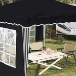 vidaXL Tente de fête pop-up 288 x 288 x 245 cm Anthracite Tissu Oxford