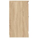 vidaXL Buffet chêne sonoma 70x35 5x67 5 cm bois d'ingénierie