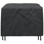 vidaXL Housse pour mobilier d'extérieur Noir 113 x 113 x 73 cm 210D