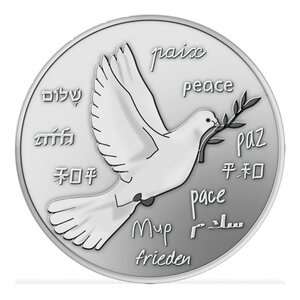 Mini médaille Monnaie de Paris 2015 - Paix
