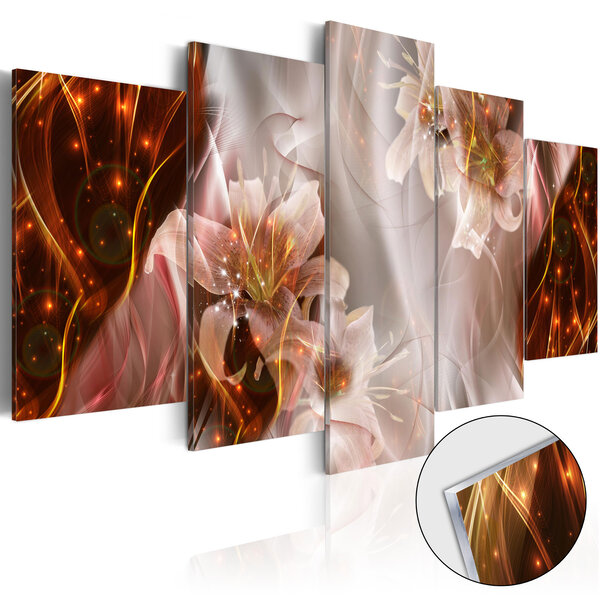 Tableau sur verre acrylique - stellar storm [glass] l x h en cm 100x50