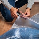 Pack And Move - Film À Bulle Recyclé - 0 5 X 5 M - Déménagement Expédition Et Protection - Papier Bulle De Qualité + 1 Adhésif