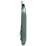 vidaXL Tête de lit suspendue Avec lumière LED Vert Mer Velours