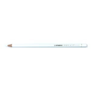 Crayon de couleur héxagonal ORIGINAL 87 Mine 2,5 mm Blanc Titane STABILO