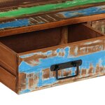 vidaXL Meuble TV 120x30x45 cm Bois massif de récupération