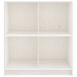 vidaXL Buffet blanc 70x33x76 cm bois massif de pin
