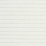 vidaXL Panier à linge gris et blanc Ø60x36 cm coton