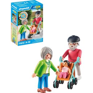 PLAYMOBIL 71613 - My Life Grands parents avec bébé