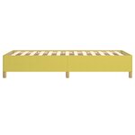 vidaXL Cadre de lit sans matelas vert 80x200 cm tissu