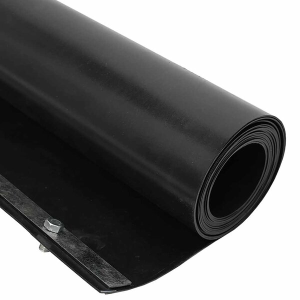 vidaXL Barrière anti-racines Noir 1 x 5 m HDPE