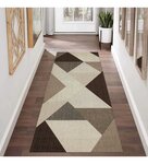 Tapis de salon MIRAN 80 x 150 cm - Marron