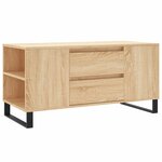 vidaXL Table basse chêne sonoma 102x44 5x50 cm bois d'ingénierie