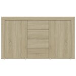 vidaXL Buffet Chêne sonoma 120x36x69 cm Bois d’ingénierie