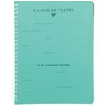 Cahier de texte 17 x 22 cm